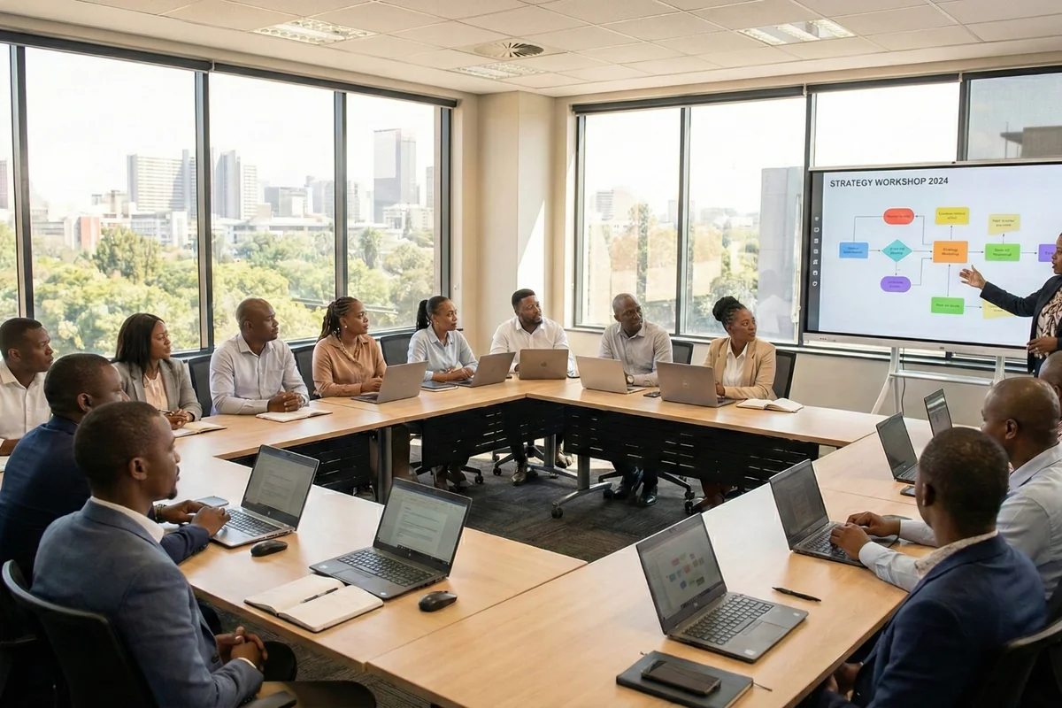 Skills development training session